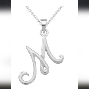 Giani Bernini Capital 'M' Initial Pendant in Sterling Silver